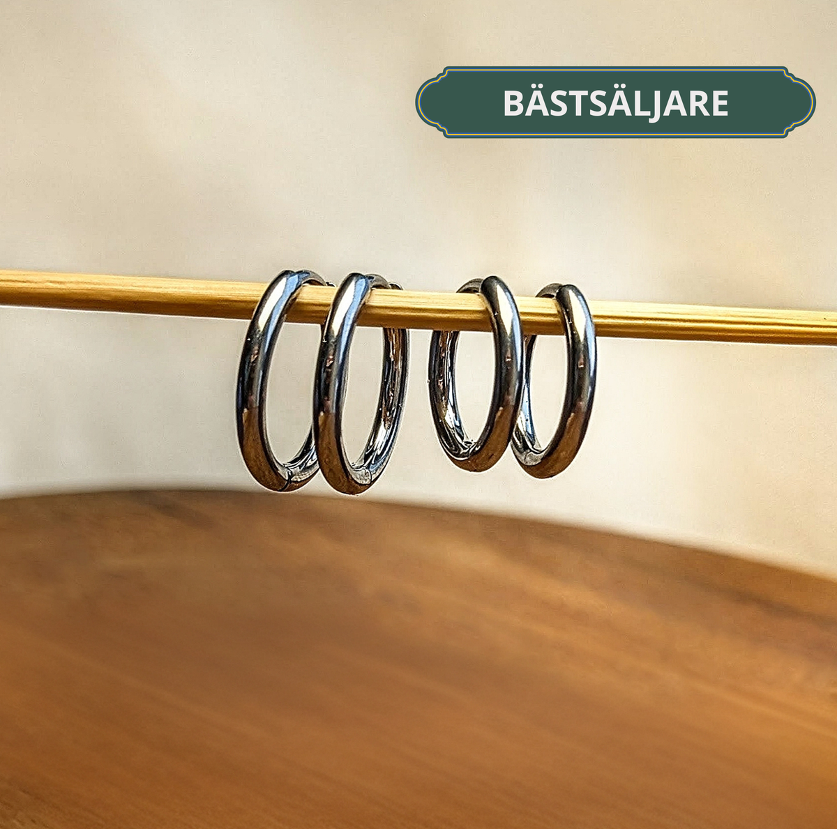 Everyday Titanium Hoops – 2 Pack